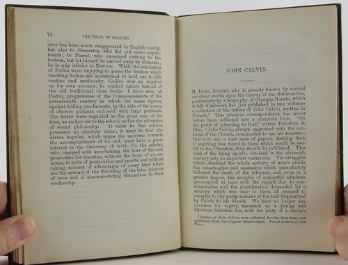 Leaders Of Christian And Anti-Christian Thought 1895 Galileo, Feuerbach, Calvin - Imagen 5 de 10