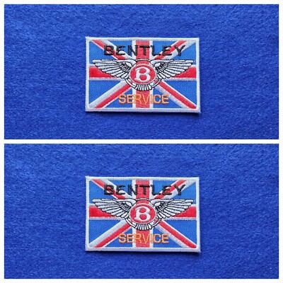 Motorsport Motor Racing Car Patch Sew / Iron On Badge:- Bentley