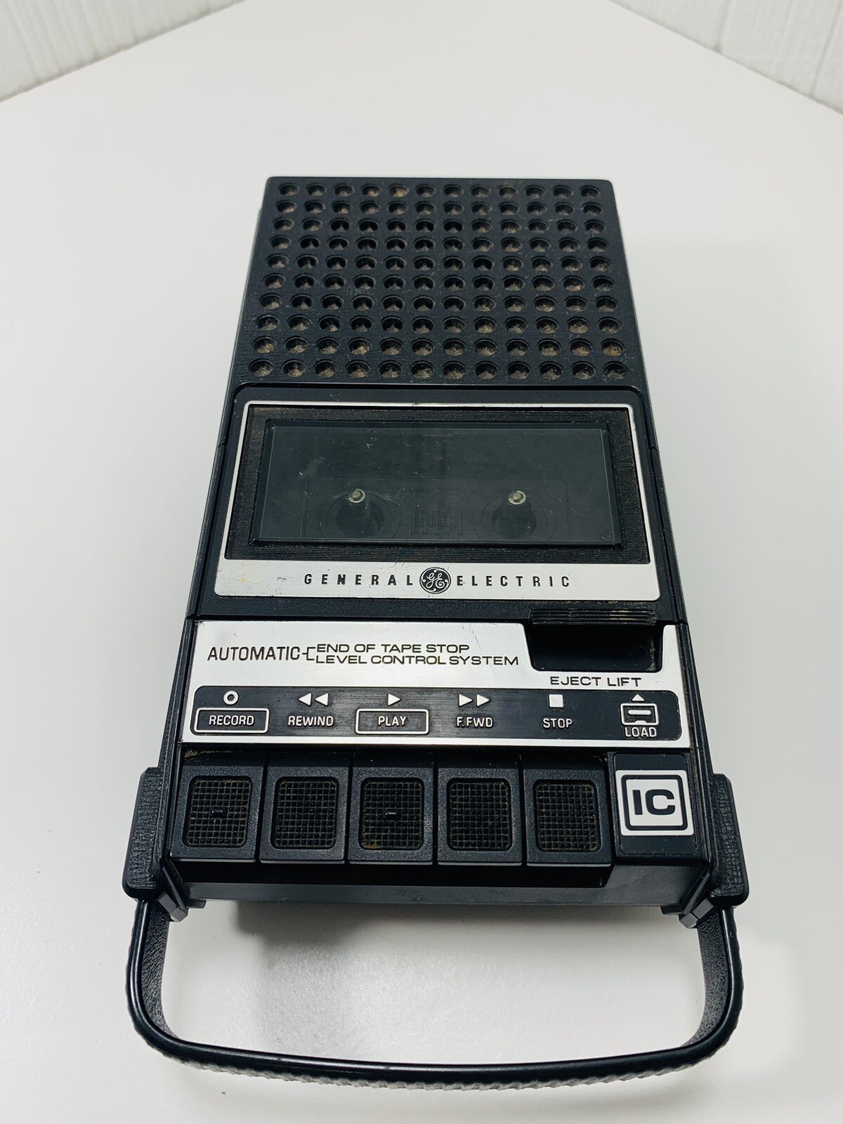 Vintage GE General Electric 3-5001B Cassette Tape Player/Recorder As Is