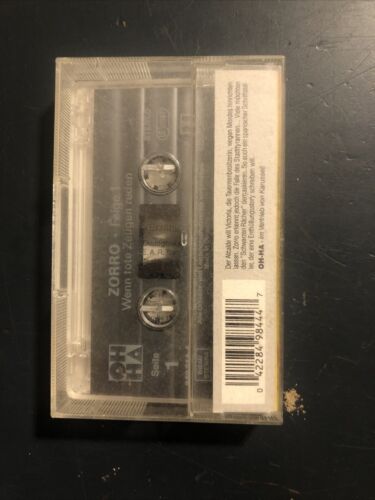 Zorro Audio Cassette In German - Picture 2 of 4