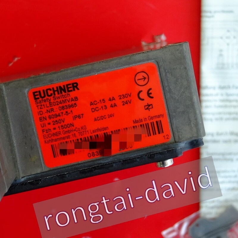 EUCHNER Tz1le024mvab Safety Switch TZ 24v 083965 for sale online eBay