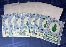 New - 8 Assorted Christmas Cards And Envelopes