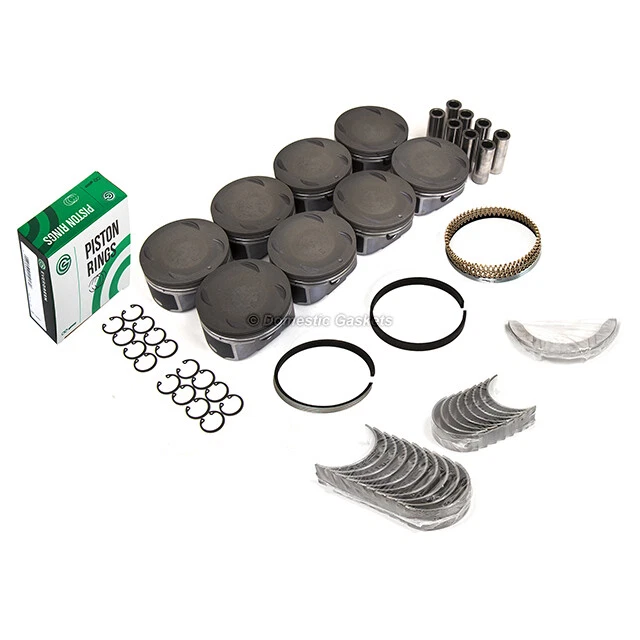 Pistons Bearings Rings Fit 04-12 Infiniti Nissan Armada Pathfinder VK56DE - Image 2 of 4