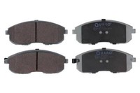 Quaro QP0070 Bremsbelagsatz, Scheibenbremse Vorderachse FÜR GMC Infiniti Nissan