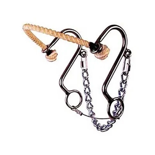 Reinsman Little "S" Horse Bit Hackamore Bit #965 NEW