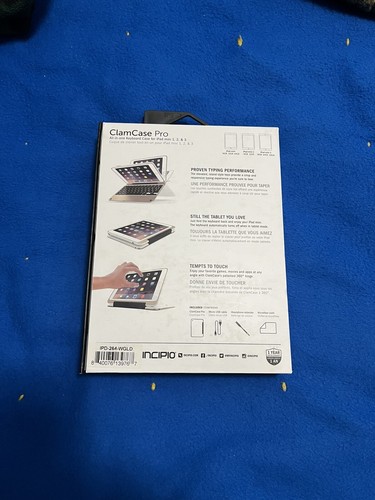 Incipio ClamCase Pro Bluetooth Keyboard Case for Apple iPad Mini 1 Mini 2 Mini 3 - Picture 5 of 8