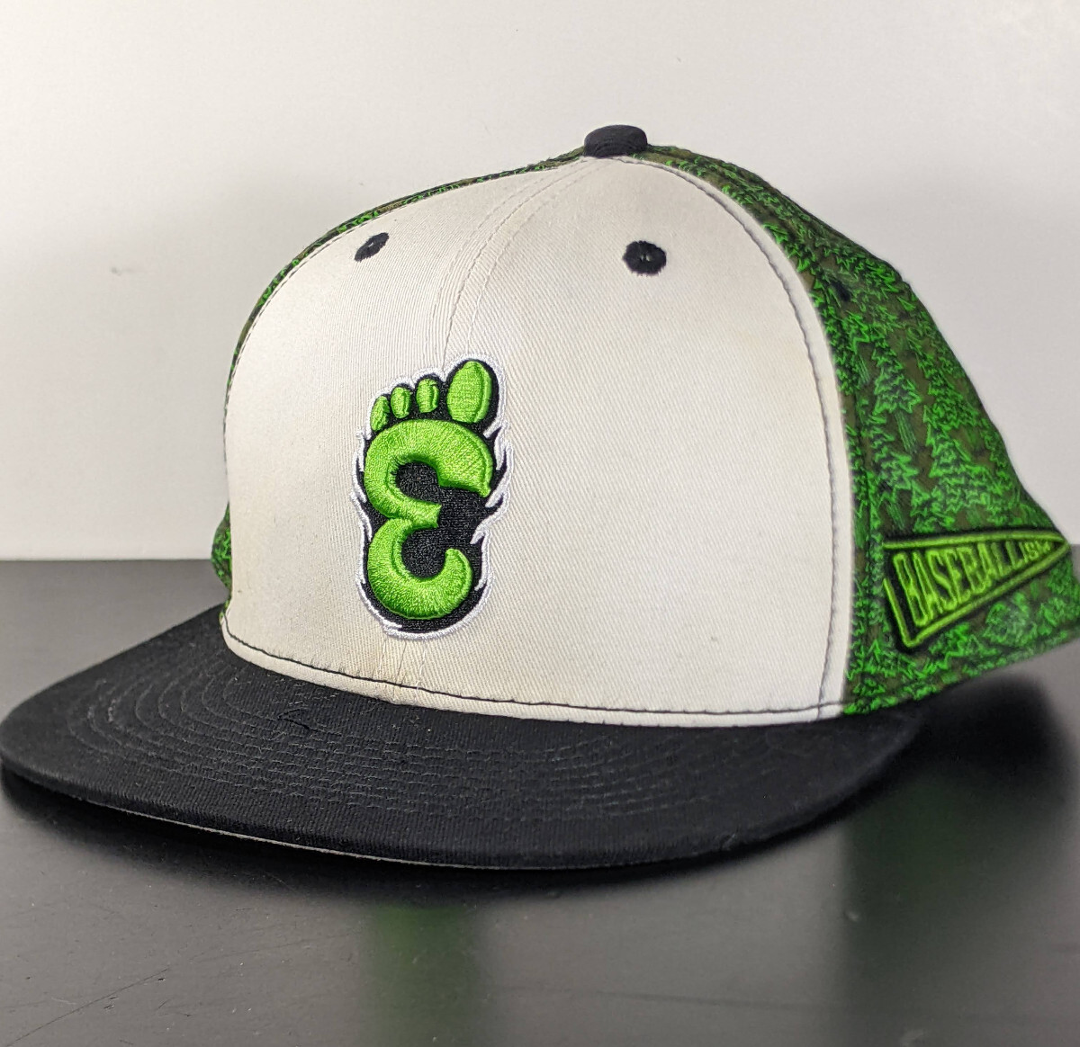 Eugene Emeralds MiLB Trees Pattern Baseballism Sn… - image 1