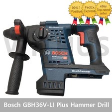 Bosch GBH36V-LI Plus Professional Cordless Hammer Drill Bare Tool - Tracking