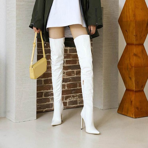 Ladies High Heel Thigh High Boot 