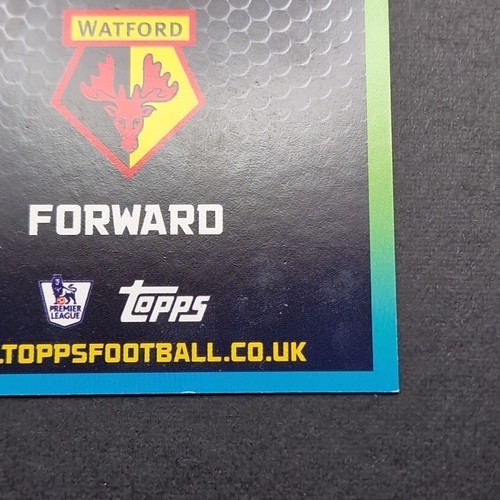 Topps Match Attax Odion Ighalo 322 Star Player 2015/2016 Watford Forward - Foto 14 di 15