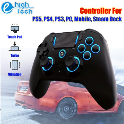QRD Spark N5 Wireless Game Controller Gamepad f PS5 PS4 PS3 PC Mobile Steam Deck