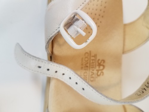 SAS Duo Quarter Strap Sandal Warm Stone Ivory Color Tripad Comfort Size 10.5 S - Picture 9 of 13