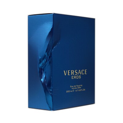 VERSACE EROS EAU DE TOILETTE NATURAL SPRAY 200 ML/6.7 FL.OZ. (D