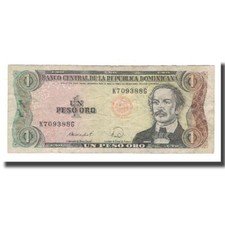 [#140626] Biljet, Dominicaanse Republiek, 1 Peso Oro, KM:126c, B+