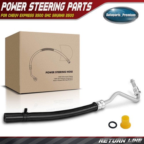 Direct Fit Power Steering Return Hose Assembly For Chevy Silverado 1500 (1999-2006 6.0L) - Also Fits GMC, Cadillac & More