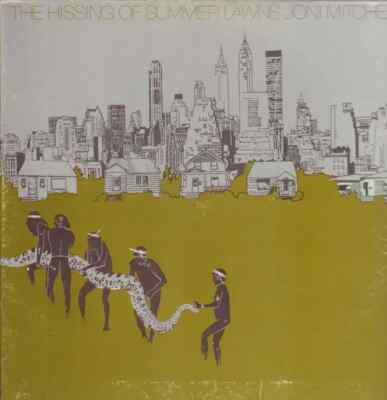 Joni Mitchell The Hissing Of Summer Lawns NEAR MINT Asylum Vinyl