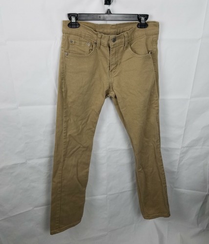 Levis 511 Slim Fit Brown Jeans Mens Size W29 L30 | eBay