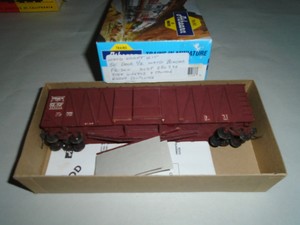 WOOD CRAFT KIT 50 DOOR AND 1 2 WOOD BOXCAR - FRISCO SLSF 