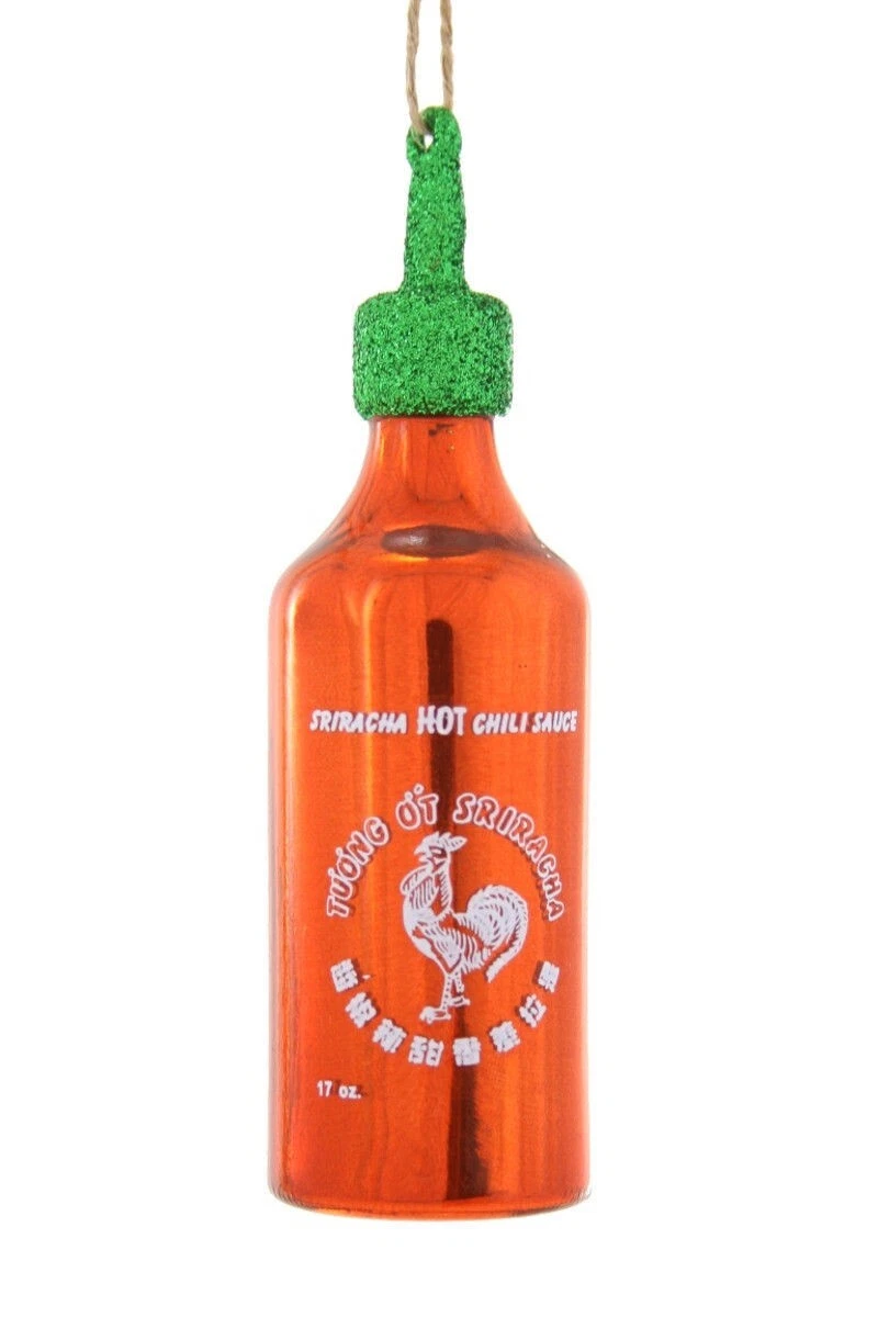 Cody Foster Sriracha Sauce Bottle Ornament - Thumbnail 3