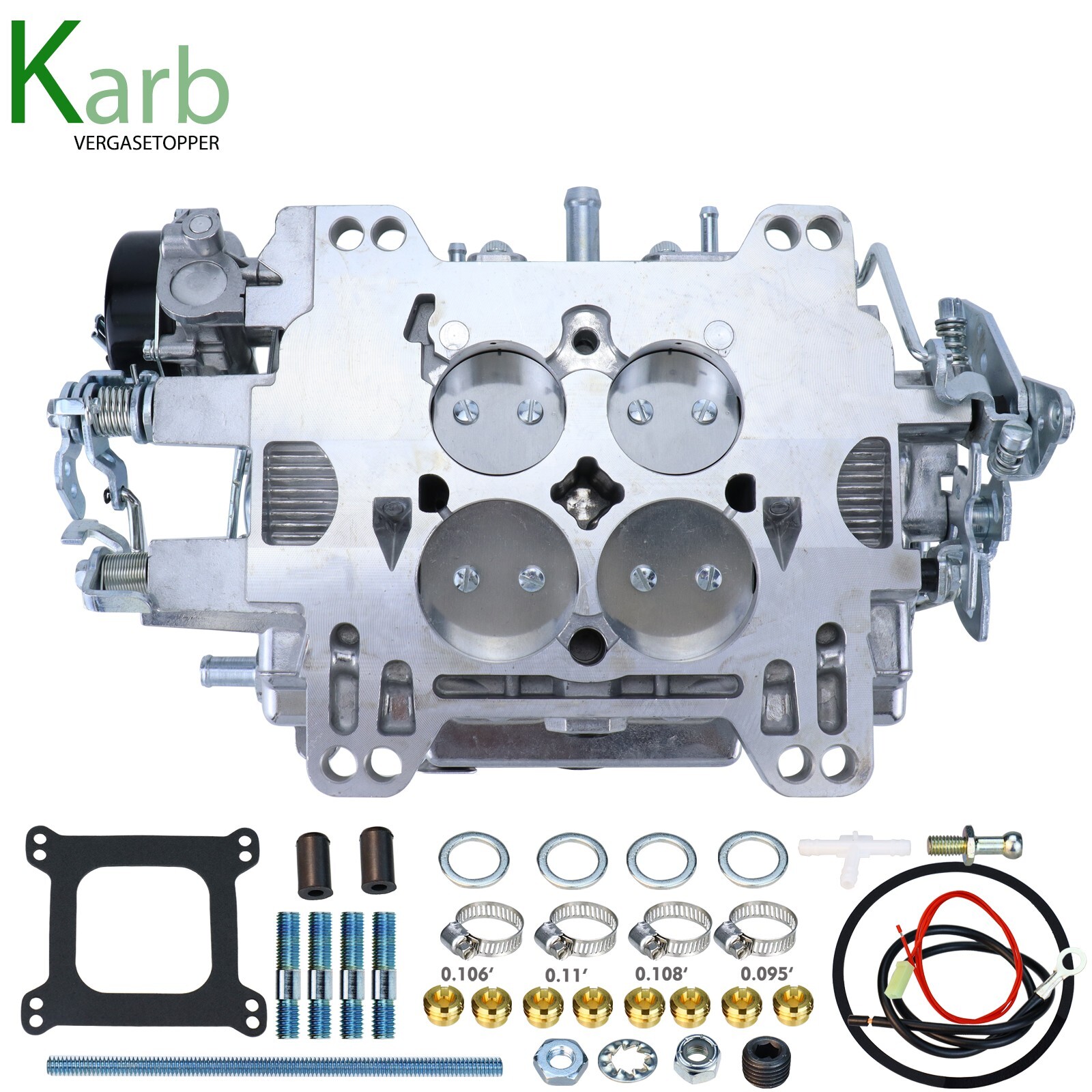 4 Barrel Carburetor for Edelbrock 1906 AVS2 Carb Electric Choke 650 CFM