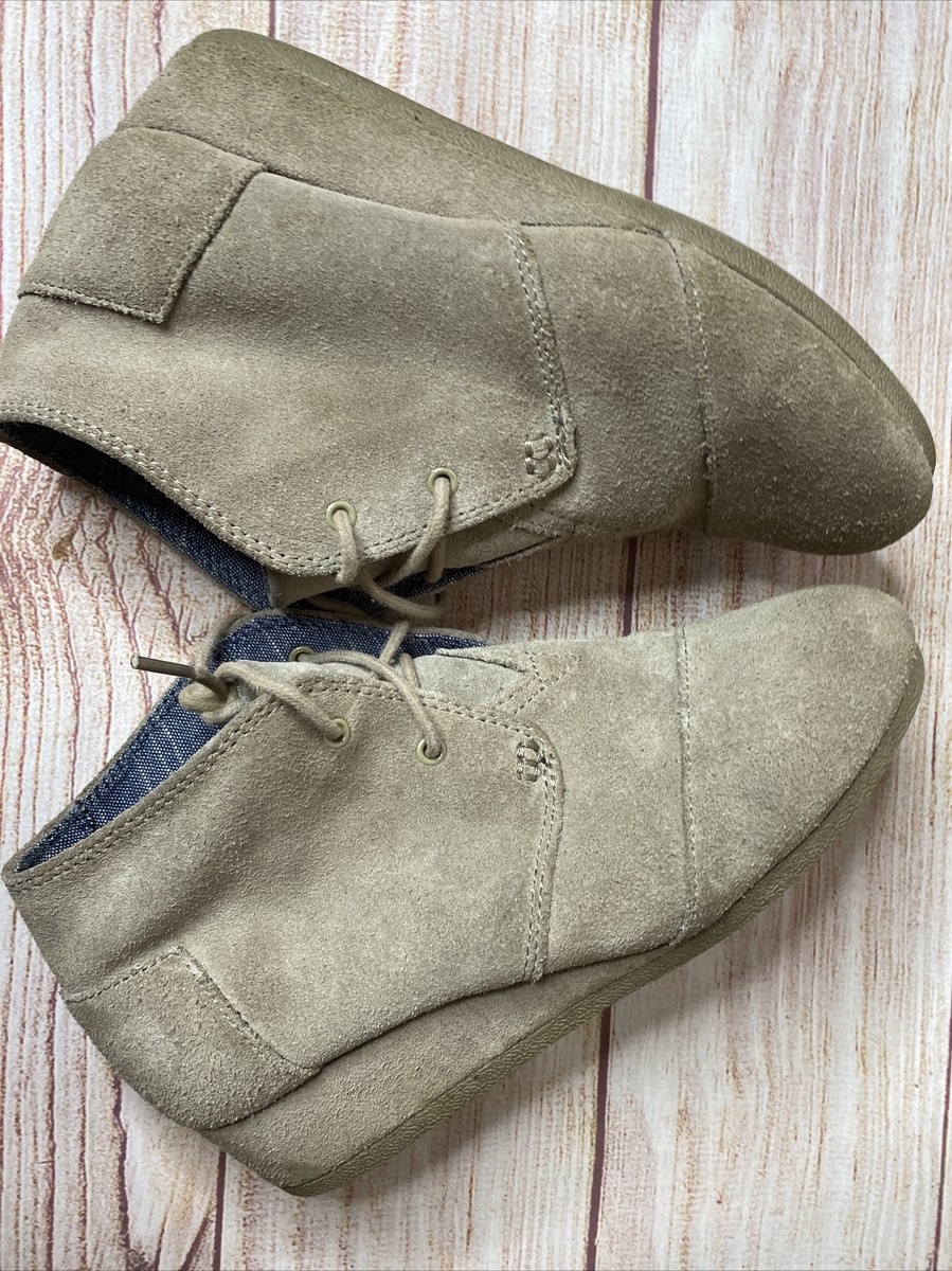Toms Mateo Plaid Chukka TOMS Toms for Men: Mateo Chukka Embossed Suede Boots  main image 4