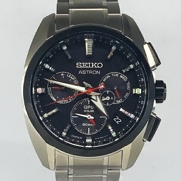 Seiko Japan Astron Solar GPS Satellite Radio Wave Mens Watch