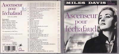 Miles Davis   Ascenseur Pour L'Échafaud (Lift To The Scaffold) CD Fontana