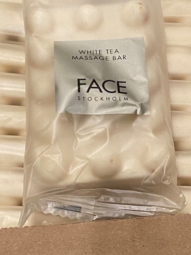 Box of 50 LUXURY Face Stockholm Exfoliating White Tea Massage Bar Soaps 1.75 oz - Picture 2 of 4