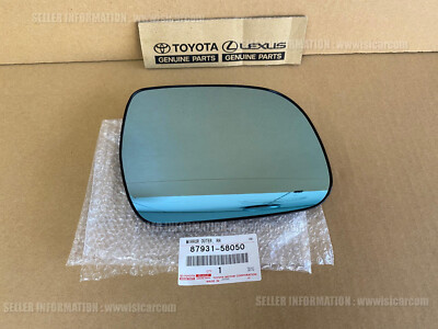 TOYOTA ALPHARD / VELLFIRE ANH25 GGH20 GGH25 OUTER MIRROR RH 87931-58050 glass
