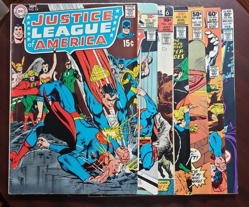 14 DC Justice League of America Comic Book lot Silver, Bronze, & Copper Age!! - Picture 2 of 24
