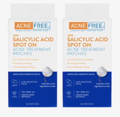 Spot On Patches Dermatologist Inspired Blemish Healing 72 TTL Acne Free AcneFree