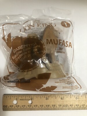 McDonald's Happy Meal Toy Disney The Lion King #1 Mufasa, New