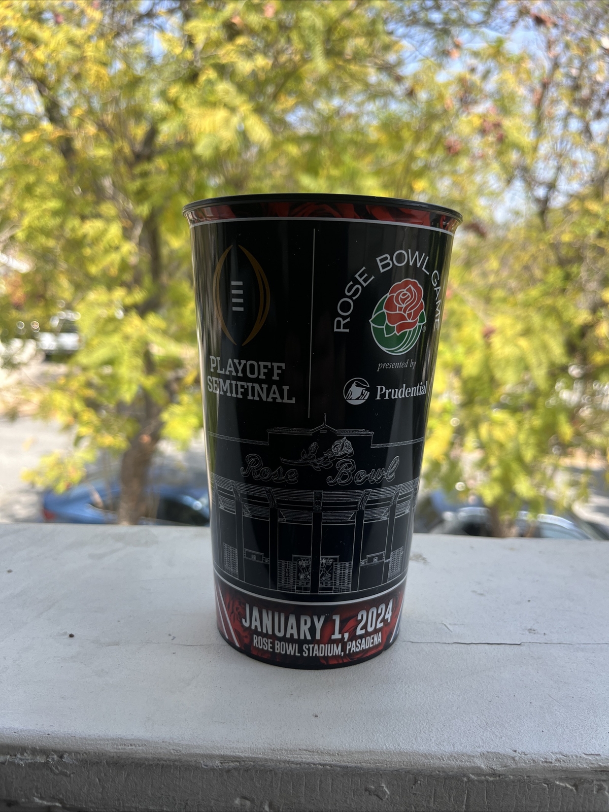 Rosebowl Game Playoff Semifinal 2024 Michigan Vs Alabama Souvenir Cup