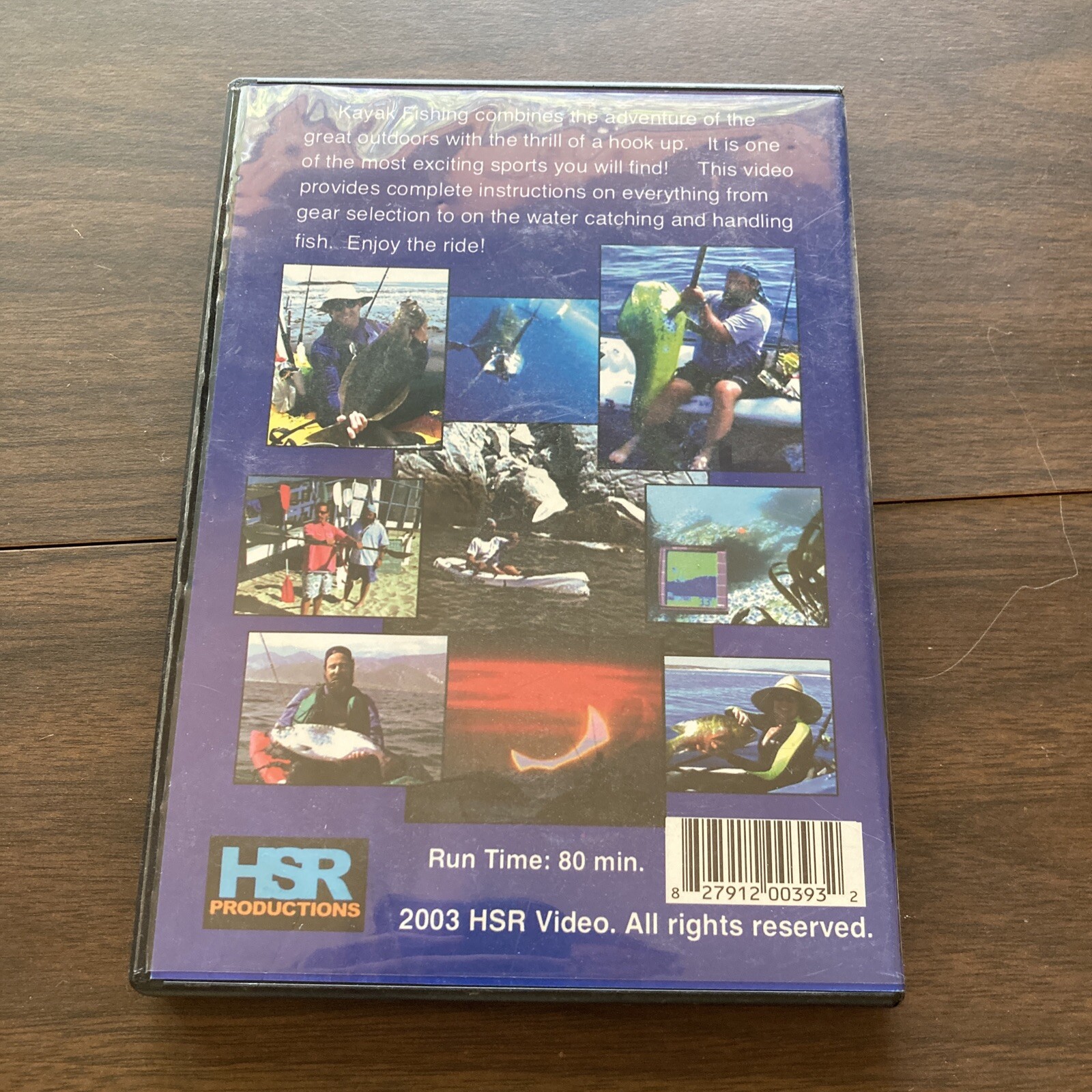 The Kayak Fishing Video DVD Catching Big Game Fish