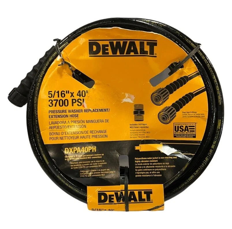 Dewalt pressure washer extension cheap hose