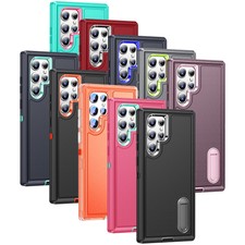 For Samsung Galaxy A16 A53 A14 Heavy Duty Shockproof Rugged Case with Kickstand