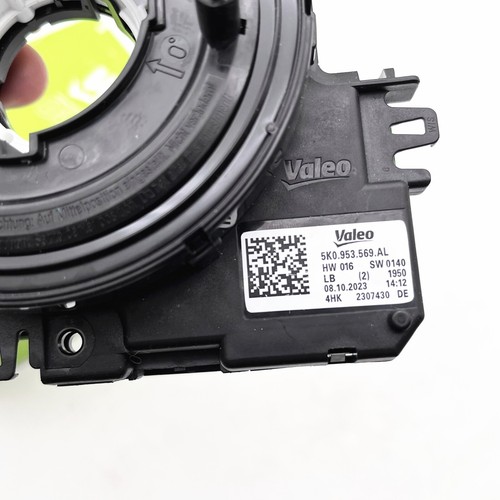 Original VW Valeo Wickelfeder Steuergerät Lenksäulenelektronik 5K0953569AL/H/AP - Zdjęcie 3 z 7