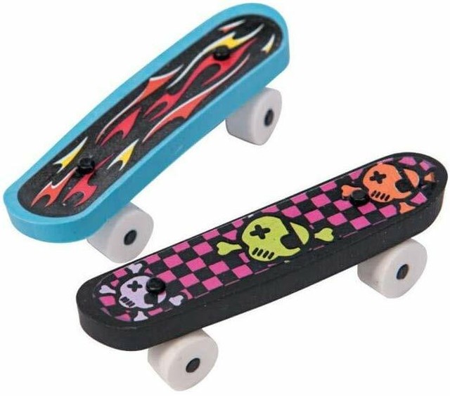 Rubber Skateboard Erasers (12 Pack) 2 3/8" eBay