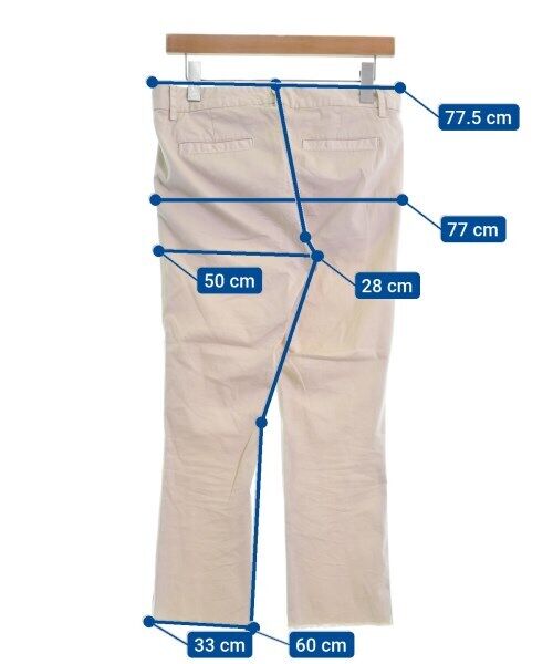 MUSE de Deuxieme Classe Chino pants Beige 36(Approx. S MUSE de Deuxieme Classe Chino pants Beige 36(Approx. S