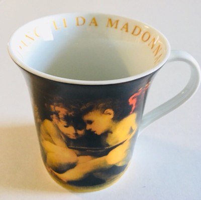 KONITZ Angels 14 Oz Coffee Mug By Lorenzo Lotto Madonna Con Bambino New