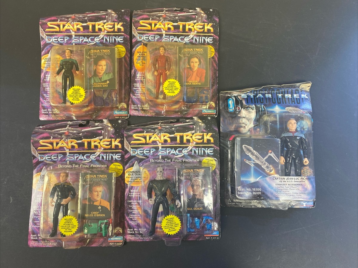 Star Trek Deep Space Nine & 1st Contract LOT of 5 Playmates 1993