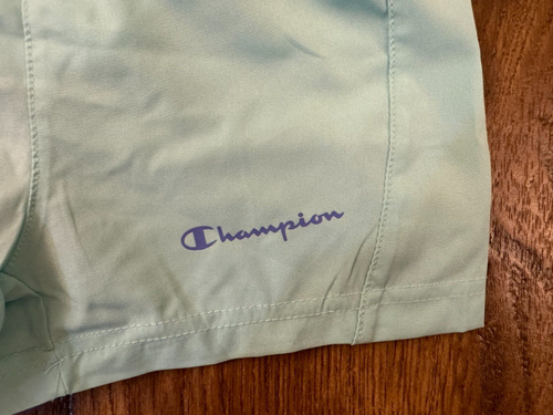 New Champion Girls Size 4 Athletic Shorts 2 Pack Active Stretch Comfort Blue - Picture 5 of 7