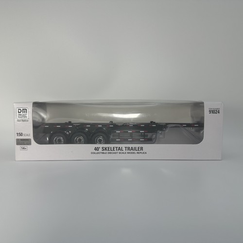 DM 1:50 DIECAST MASTERS 40' Dry Goods Sea Shipping Container - Tex 91027A+91024 - Picture 11 of 12