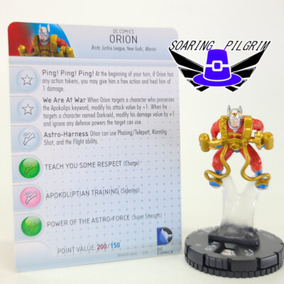 DC Heroclix ORION - 043 - RARE Superman  Legion Super Heroes Set #43