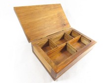 Lighthouse Jewelry box Eastern White Pine Organizer Handcrafted Hinged lid USA