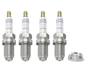 Spark Plugs x 4 Bosch Fits BMW 1 Series E81 E87 116i 3 Series E90 316i ...