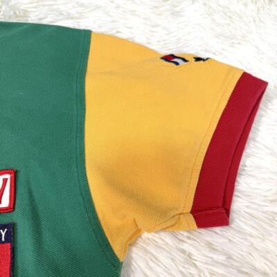 希少 トミーヒルフィガー team lotus ポロシャツ 緑 M 90’s Rare Tommy Hilfiger Team Lotus Polo Shirt Green M 90s
