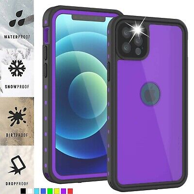 iPhone 12 Mini Waterproof Case, Shockproof Dustproof Snowproof Fully-Body  Protective Cover with Screen Protector Clear Back New Designed for iPhone  12