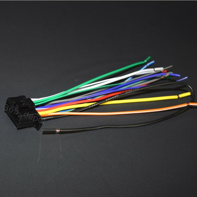 POWER WIRE HARNESS FOR JVC KDX260BT KDX260BT FREE FAST
