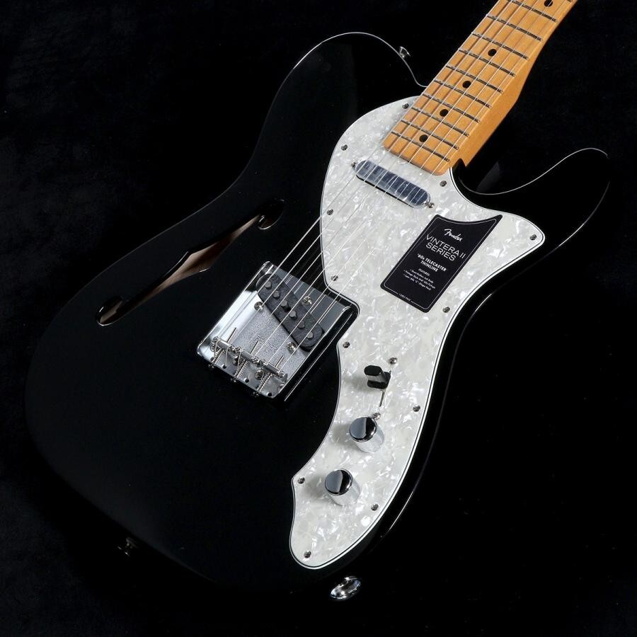 Fender / Vintera II 60s Telecaster Thinline Maple Black | eBay